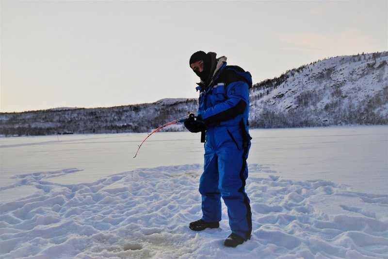 Ice fishing demo, ice fishing game demo